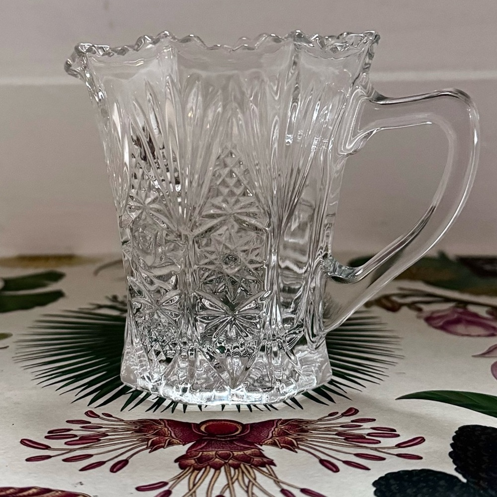 Mikasa Studio Nova Country Flair Crystal Creamer